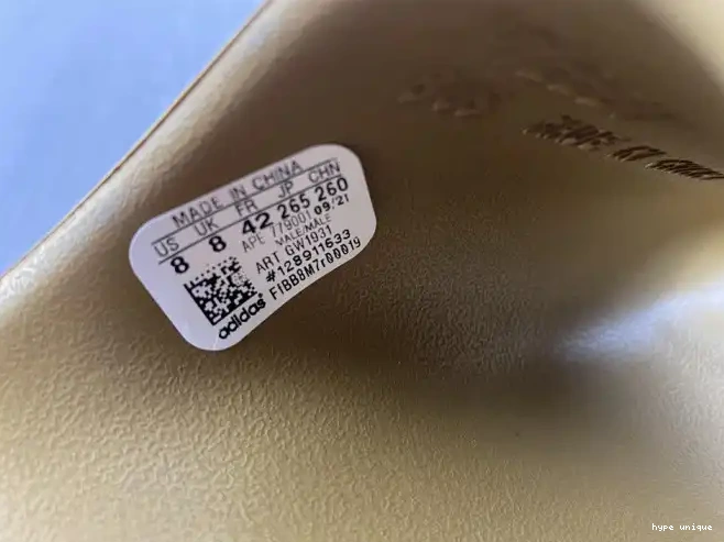 hype Yeezy Slide GW1931 Adidas Ochre 0516